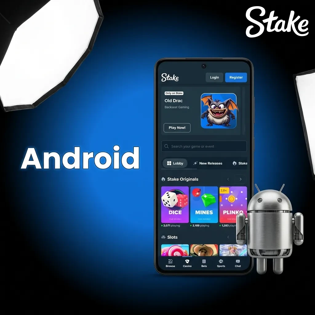 Android app download instructions showing APK installation steps for betting application